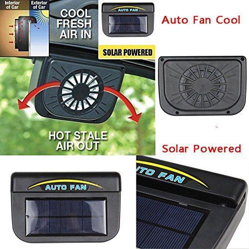 (3PK) AutoCool Solar Powered Fan