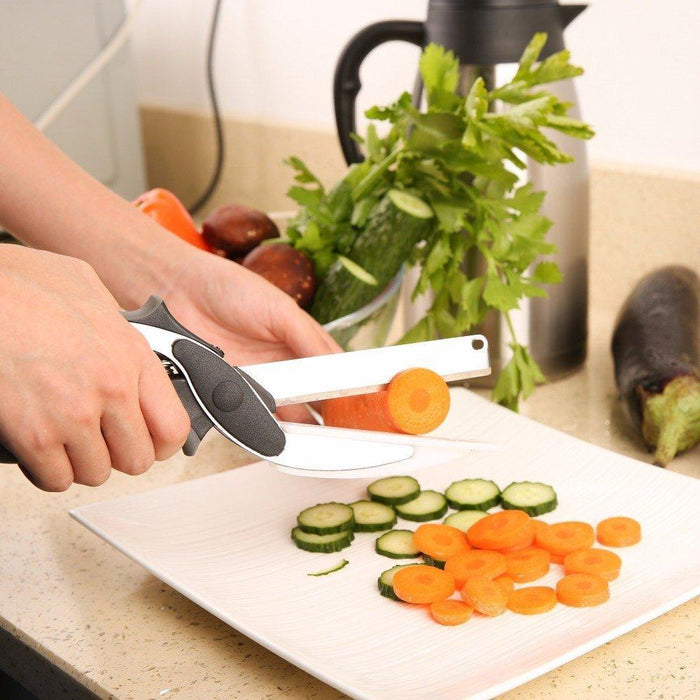 (3PK) 2 in 1 EasySlice Food Cutter (B)