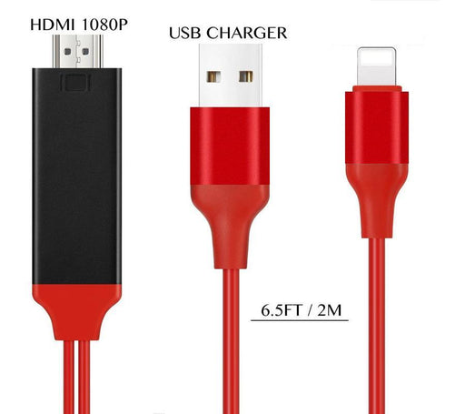 (2PK) iPhone To TV HDMI Cable