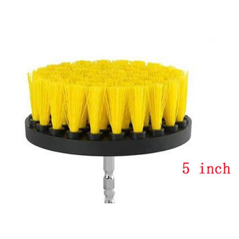 SpeedyClean Power Scrubber - 4-5 inch Round Brush