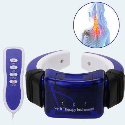 Digital Therapeutic Neck Massager + Posture-Corrective Back Brace