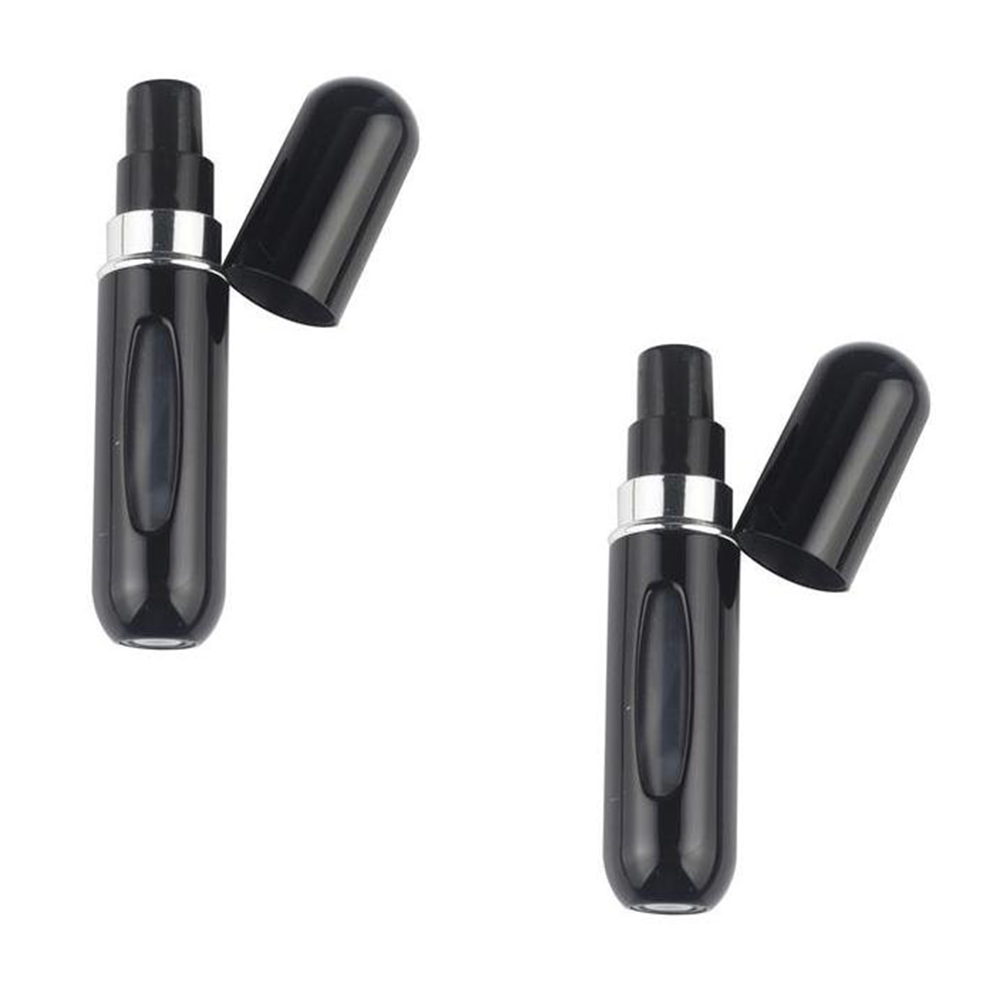 2 Refillable Travel 5ml Perfume Bottles